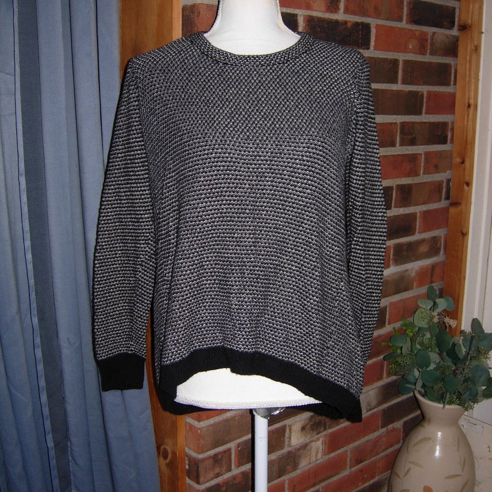 Madewell Black and White Sweater S